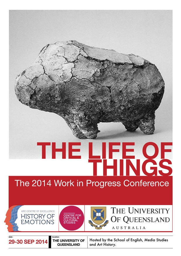 18th Annual WIP (Work-In-Progress) Conference "The Life of Things"